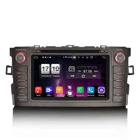 Android 4+32GB Head unit GPS CarPlay for Toyota Auris Android Head Unit Bosstar 7" for Toyota Auris 2008-2012 TS10 4+32GB