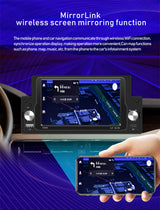 5.9" Touch Screen 1DIN MP5 Player with Mirror Link Universal Car Stereo Android Head Unit Bosstar