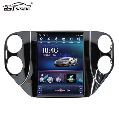 9.7in Tesla Vertical Screen Android GPS for VW Tiguan 2006-2016 Android Head Unit Bosstar 9.7" 128G 4 g