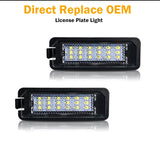 T10 LED License Plate Lights Error Free for VW Golf Car Interior Accessory iJDM