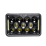4X6Inch Motorcycle LED Headlight With Drl High Low Beam