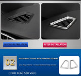 Zinc Alloy Diamond Interior Trim for Volvo
