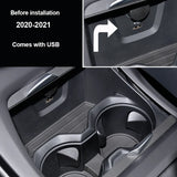 Wireless Phone Charger for BMW X1 X2 2016-2021 Car Interior Accessory LINGLUYANG