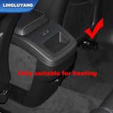 Rear Console Decor Trim for Volvo XC60 XC90 S60 Car Interior Accessory LINGLUYANG