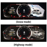 12.3 Inch Digital LCD Instrument Cluster for Mitsubishi Pajero 2006-2021