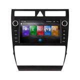 Android Carplay GPS Stereo for Audi A6 2004-2011 Android Head Unit Bosstar 8inch With buttons For Audi A6 2004 3+32GB