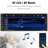 6.9" 1Din CarPlay Touch Screen Radio Universal Android Head Unit Bosstar