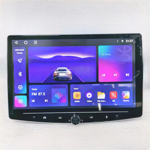 Android Head Unit 10 Inch Rotatable Universal Fit Android Head Unit Bosstar 1 DIN ts18 8Core 2+32GB