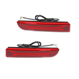 Car LED Bumper Reflector for Mitsubishi Lancer Evo X 2008‑17