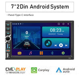 2DIN Android 15 Head Unit 7-inch for Universal Cars Android Head Unit Bosstar