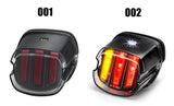 Smoke Clear LED Tail Brake Light Turn Lamp Low Profile For Harley Dyna Electra Glide Street Glide Fat Boy Road King XL 833 12