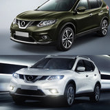 Chrome Cover Fog Light DRL for Nissan X-Trail 2014 LED Ambient Light MAGIC COLORM