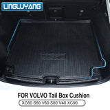 Waterproof Rubber Trunk Mat for Volvo Multi-Model Car Interior Accessory LINGLUYANG