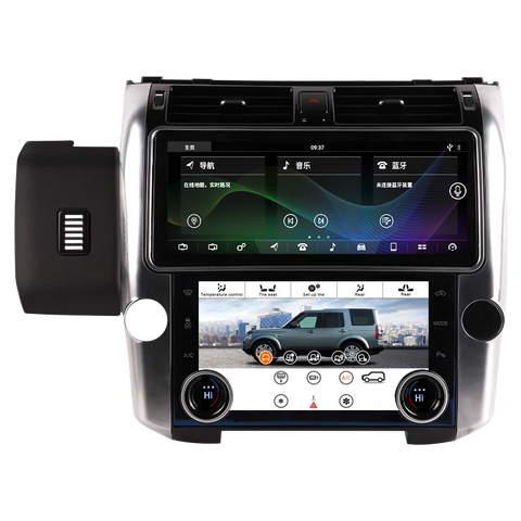Android Head Unit for Land Rover Discovery 4 2009-2016 Android Head Unit Bosstar 12.3''+10.1'' AC screen 4 G 64G