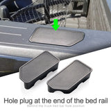 Chevrolet Colorado GMC Canyon 2015 - 2021 Pocket Covers Truck Pickup Protective Bed Rail Hole Plugs Accessories 2PCS Pickup A