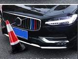 Chrome Fog Lamp Cover Trim for Volvo S90 V90 2016-2020 Car Interior Accessory LINGLUYANG