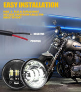 4.5" LED Fog Light for Harley Motorcycles