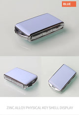 Zinc Alloy Key Shell Case for Volvo S60 XC60 2018 Car Interior Accessory LINGLUYANG
