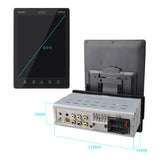 9.5 Inch Vertical 1DIN Car Stereo GPS Navigation Android Head Unit Bosstar