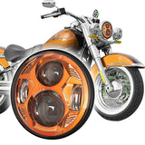 5.75Inch LED Headlight Motorcycle Hi/Lo Beam LED Headlights For Harley Davidson Sportster Dyna XL 883C 1200C FXD Headlamp FX