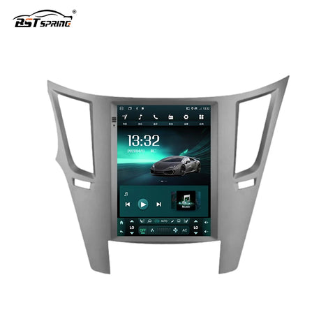 Tesla Style Vertical Android Screen for Subaru Legacy Android Head Unit Bosstar 9.7" 128G 4 g