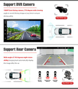 Android Head Unit GPS WiFi TV Universal Car Stereo