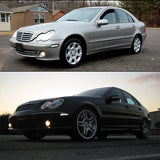 Amber Side Marker Lights For Mercedes W203 C-Class