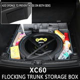 Volvo XC60 Trunk Storage Organizer Box 2018-2023 Car Interior Accessory LINGLUYANG