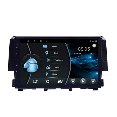 Android Head Unit GPS CarPlay for Honda Civic 2016-2018 Android Head Unit Bosstar 9" 64 g 4 g