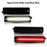 LED Side Marker Front & Rear Amber/Red for Pontiac Firebird Trans Am 1998-2002