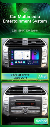 Android Head Unit GPS for Fiat Bravo 2007-2012 Android Head Unit Bosstar