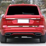 Stainless Steel Rear Bumper Trim for Volvo XC60 Car Interior Accessory LINGLUYANG