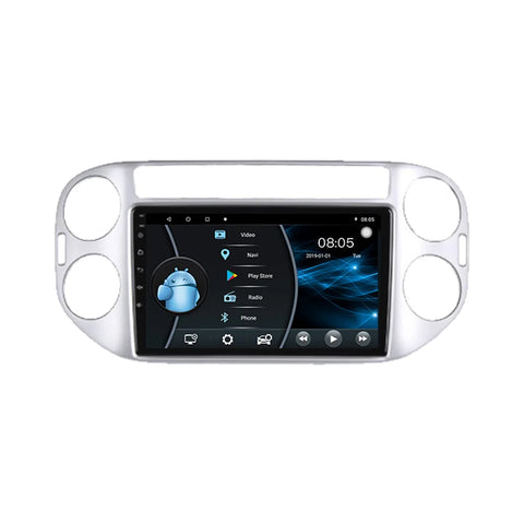Android Head Unit GPS Player for VW Tiguan 2006 Android Head Unit Bosstar 9" (4Core )4+64GB 4CORE