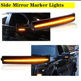 Amber LED Side Marker Lights for Ford F150 2009-2014 Car Interior Accessory iJDM