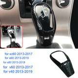 Carbon Fiber Gear Stick Handle for Volvo S60 V60