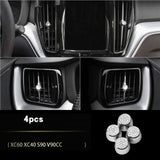 Zinc Alloy Diamond Interior Trim for Volvo