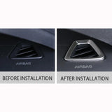 Stainless Steel Air Outlet Frame for Volvo XC60 LHD Car Interior Accessory LINGLUYANG