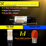 LED Ambient Light Switchback Dual-Color Bulb for Universal Vehicles LED Ambient Light iJDM