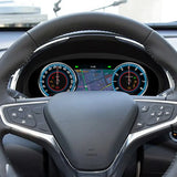 12.3" Linux Cluster for Chevrolet Malibu XL Car Interior Accessory Bosstar