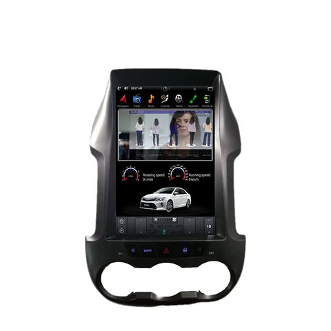 Tesla Style Android Radio for Ford Ranger 2012-2019 Android Head Unit Bosstar vertical screen PX6 4+32GB android system