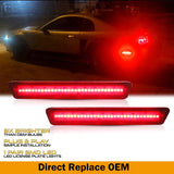 Red LED Rear Side Marker Light for Ford Mustang 99-04 Car Interior Accessory iJDM