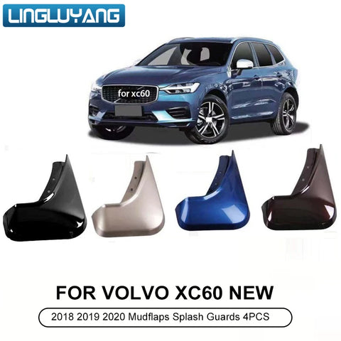 Front Rear Mud Flaps For Volvo XC60 2018-2023 Car Interior Accessory LINGLUYANG