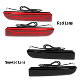 Car LED Bumper Reflector for Mitsubishi Lancer Evo X 2008‑17 Car Interior Accessory iJDM
