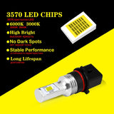 P13W LED DRL Driving Light Bulbs Mazda CX-5 2013-2015 LED Ambient Light iJDM
