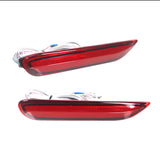 LED Bumper Reflector Lights for Infiniti Q50 Nissan Car Interior Accessory iJDM