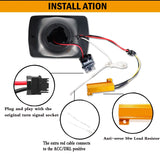 Switchback Turn Signal & DRL Lights Jeep Wrangler YJ Car Interior Accessory iJDM