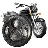 5.75Inch LED Headlight Motorcycle Hi/Lo Beam LED Headlights For Harley Davidson Sportster Dyna XL 883C 1200C FXD Headlamp FX