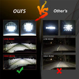 7 Inch H4 LED Moto Headlight For Harley Davidson Softail Slim Fat Boy