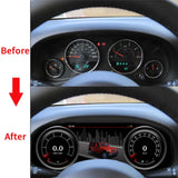 Linux Digital Speedometer Cluster for Jeep Wrangler 2011-2017 Android Head Unit Bosstar