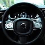Steering Wheel Button Trim Decal for Volvo XC90 Car Interior Accessory LINGLUYANG